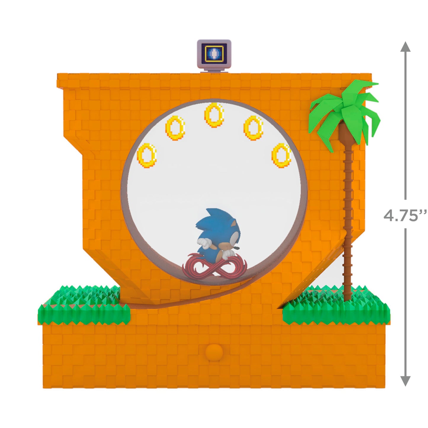 Sonic the Hedgehog Sonic Collecting Rings Ornament