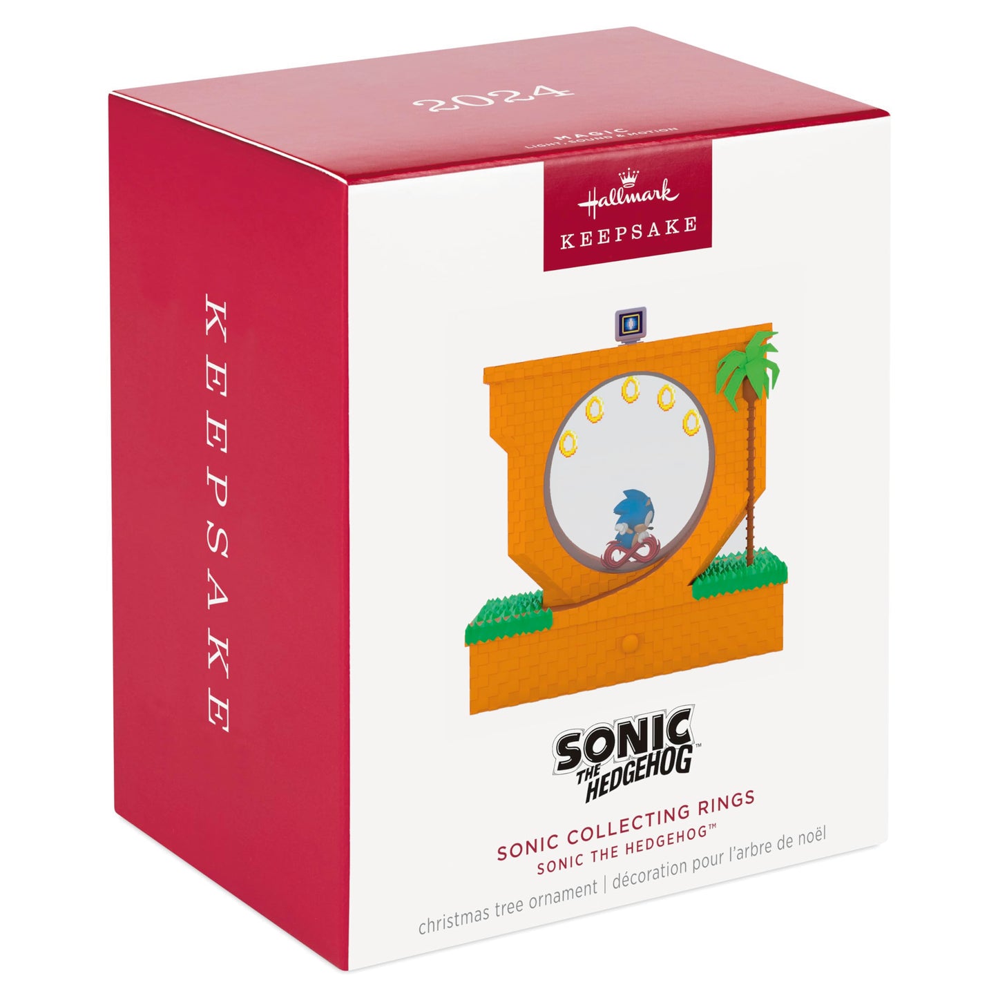 Sonic the Hedgehog Sonic Collecting Rings Ornament